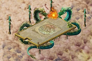 GOM引擎天宫双龙戏珠地图素材PAK格式