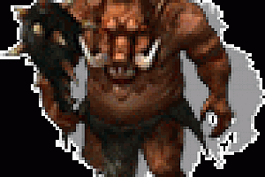 传奇野猪怪物素材合集PNG格式0004