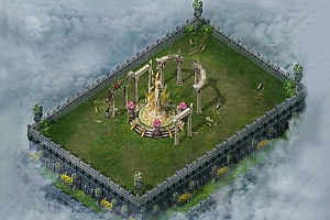 传奇翡翠天堂真彩地图素材0230