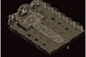 传奇仿真天宫1-9层地图套素材0231