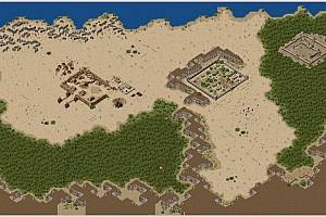 传奇仿神途土城加强高清版地图素材0232