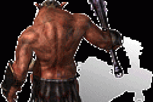 传奇红野猪怪物素材0050