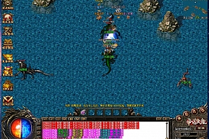 1.82独家刀锋火龙三职业传奇带假人全新版本【Gom引擎】