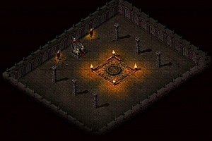 传奇黑暗墓室地图素材0324