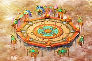传奇十二生肖马真彩地图素材0401
