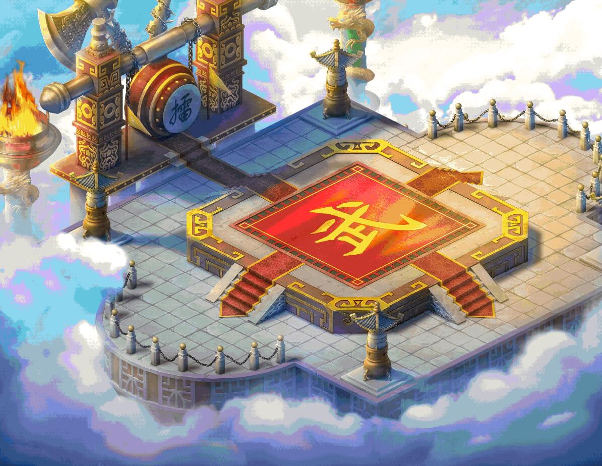 传奇比武大殿通用地图素材插图
