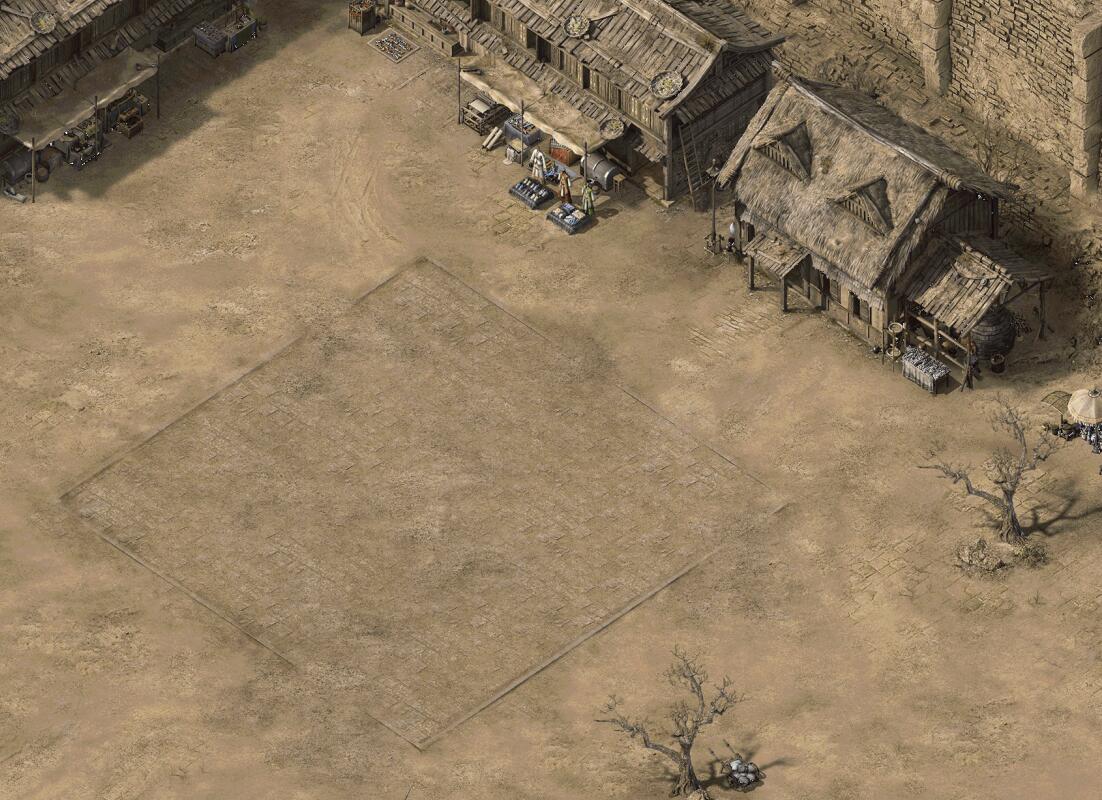 传奇​超高清沙漠基地地图素材0093插图