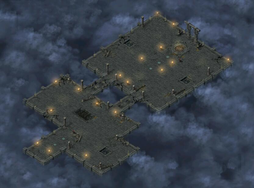 暗夜天宫一层传奇​地图素材0119插图
