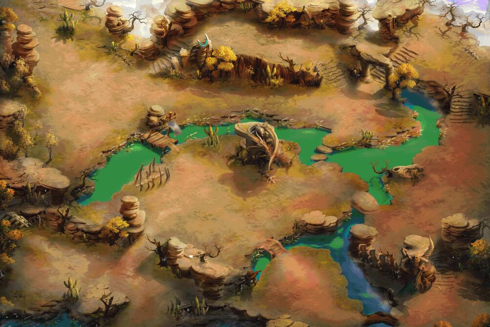 传奇黄沙秘境地图二素材0165插图