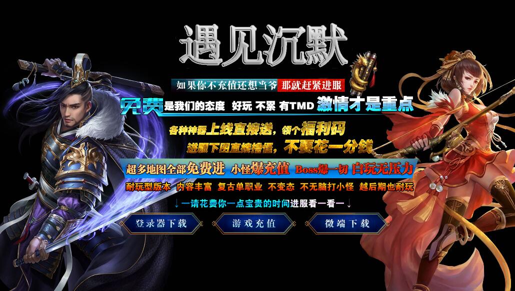 遇见沉默单职业微变传奇版本【Gom引擎】插图