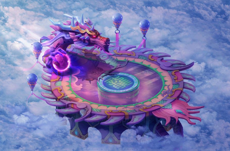 传奇十二生肖龙真彩地图素材0407插图