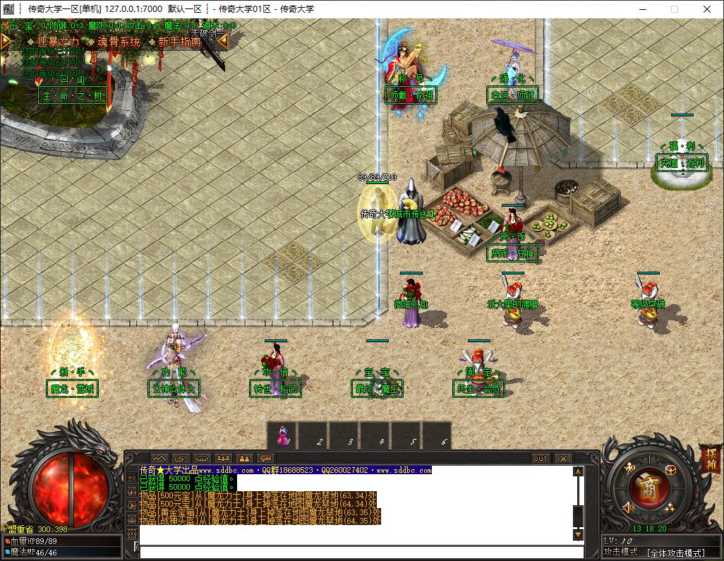 独家勇者联盟微变神器专属无限刀单职业传奇版本-神盾插件-GOM引擎插图4